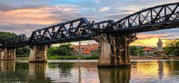 The Bridge Over the Khwae Yai River and the Burma-Siam Railroad